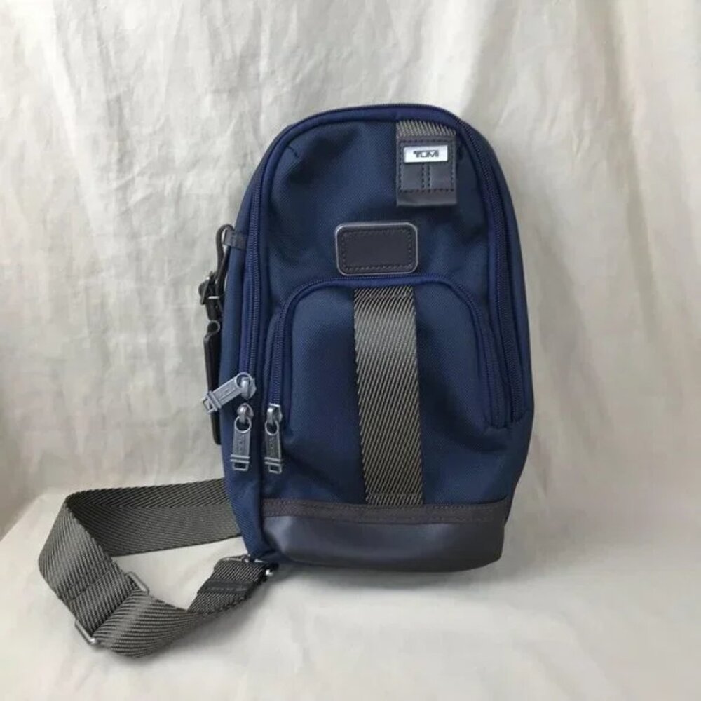 TUMI SLING BAG In blue
